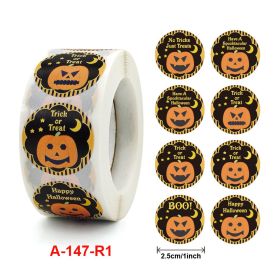 Halloween Pumpkin Facial Expression Grimace Sticker