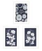 "It's Beautiful to Be Different" 3-Piece Vignette by Artisan House Fenway; Ready to Hang Framed Print; White Frame