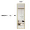 Golden Aluminium alloy Metal  Frame Arched Wall Mirror ,Bathroom Vanity Mirror, Bedroom Home Porch, Decorative Mirror, Clothing Store, Mirror, Wall Mo