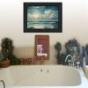 "Moon Glow" by Georgia Janisse; Ready to Hang Framed Print; Black Frame