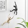 Modern Wall Decor, Climbing Couple, Set of 2