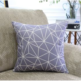 Nordic Color Geometric Throw Pillows (Option: Q4675-45x45cm)