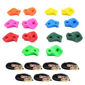 Children Harness Ratchet Rock Climbing Climbing Wall Tools (Option: 7 Colors Suit)