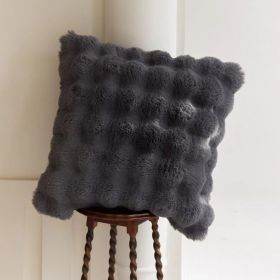 Sofa Living Room Modern Simple Throw Pillow (Option: Ink grey-Pillow-50x50cm)