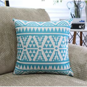 Nordic Color Geometric Throw Pillows (Option: Q4671-45x45cm)