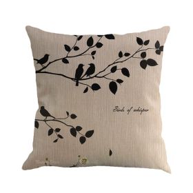 Car Sofa Cushion With Pillowcase (Option: 3-45X45cm)