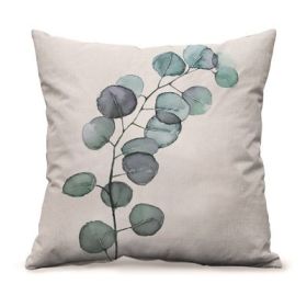 Modern Minimalism Linen Pillow Cover (Option: Color 1-45x45cm)