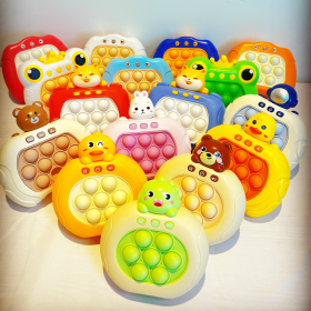 Children's Breakout Speed Push Game Machine Decompression Toy (Option: Color2)