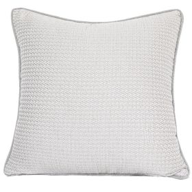Modern And Minimalist Nordic Style Cotton And Linen Pillow (Option: Grey white-Pillowcase-45x45cm)