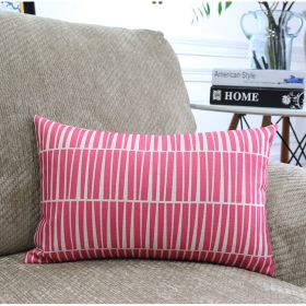 Nordic Color Geometric Throw Pillows (Option: Q4678 Long pillow-30x50cm)