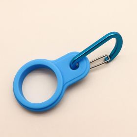 Outdoor Mountaineering Kettle Silicone Hook (Option: Light Blue-1PCS)