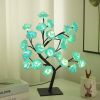 Best-selling Detachable Plastic Base USB Switch LED Simulation Rose Tree Lamp Home Decoration Night Light