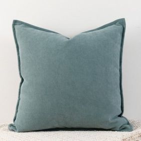 Living Room Sofa Herringbone Pattern Chenille Pillowcase (Option: London fog-65x65cm)