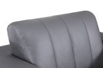 Global United Top Grain Italian Leather Chair