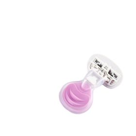 Women's Fashion Manual Hair Trimmer Hair Removal Device (Option: Four Layer Blade-Moon Handle Pink)