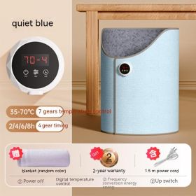 Electric Dormitory Knee Warmer Under Table Heater (Option: Quiet Blue-AU)